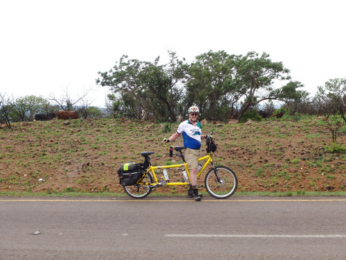 Dennis Struck and the Bee in Mozambique.